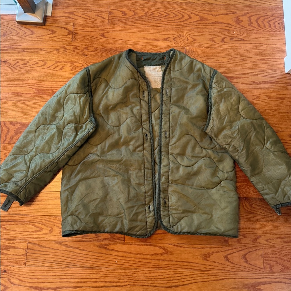 Vintage Military liner jacket